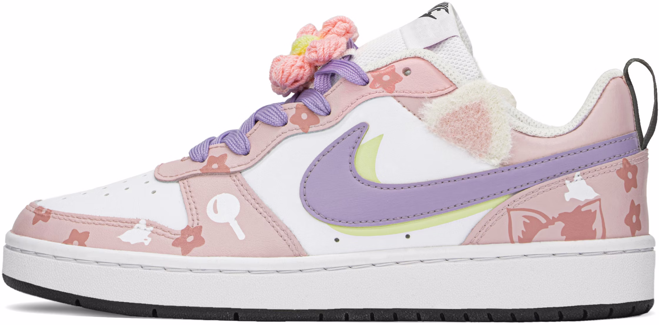 custom-shoes-nike-court-borough-low-pink-fox-castle