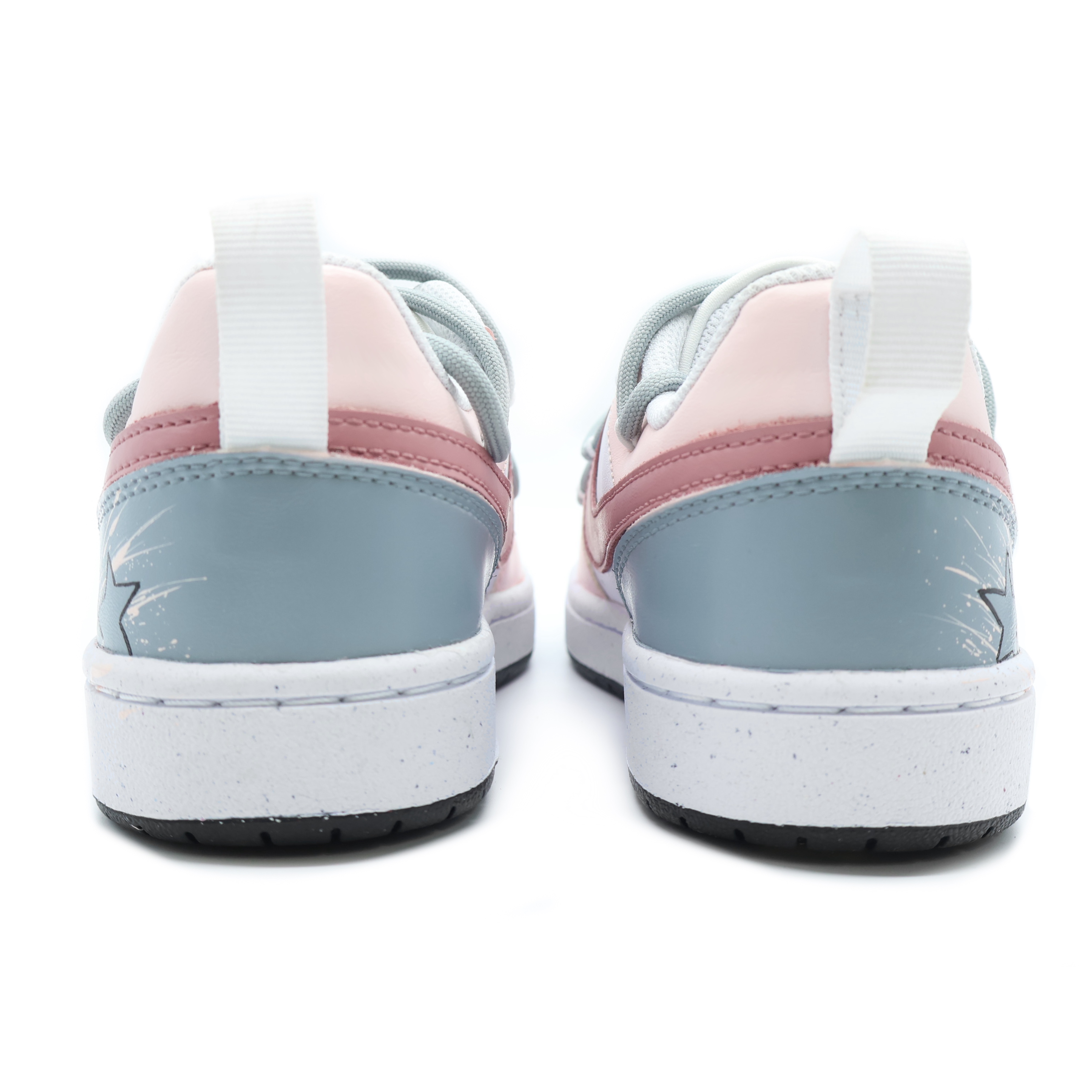 Details for 나이키 코트 보로우 로우 '핑크 멀티 낙서 별' DV5456-104（Team155-KX）