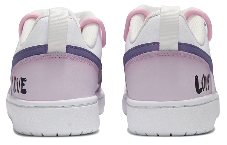 Shop [定制鞋款] 耐克Court Borough Low '粉紫热浪' BQ5448-100(Team24-女款粉紫渐变)