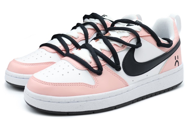 【定制鞋】耐克Court Borough Low '粉色笑脸涂鸦' DV5456-104(Team155-YKL) Purchase 【定制鞋】耐克Court Borough Low '粉色笑脸涂鸦' DV5456-104(Team155-YKL)