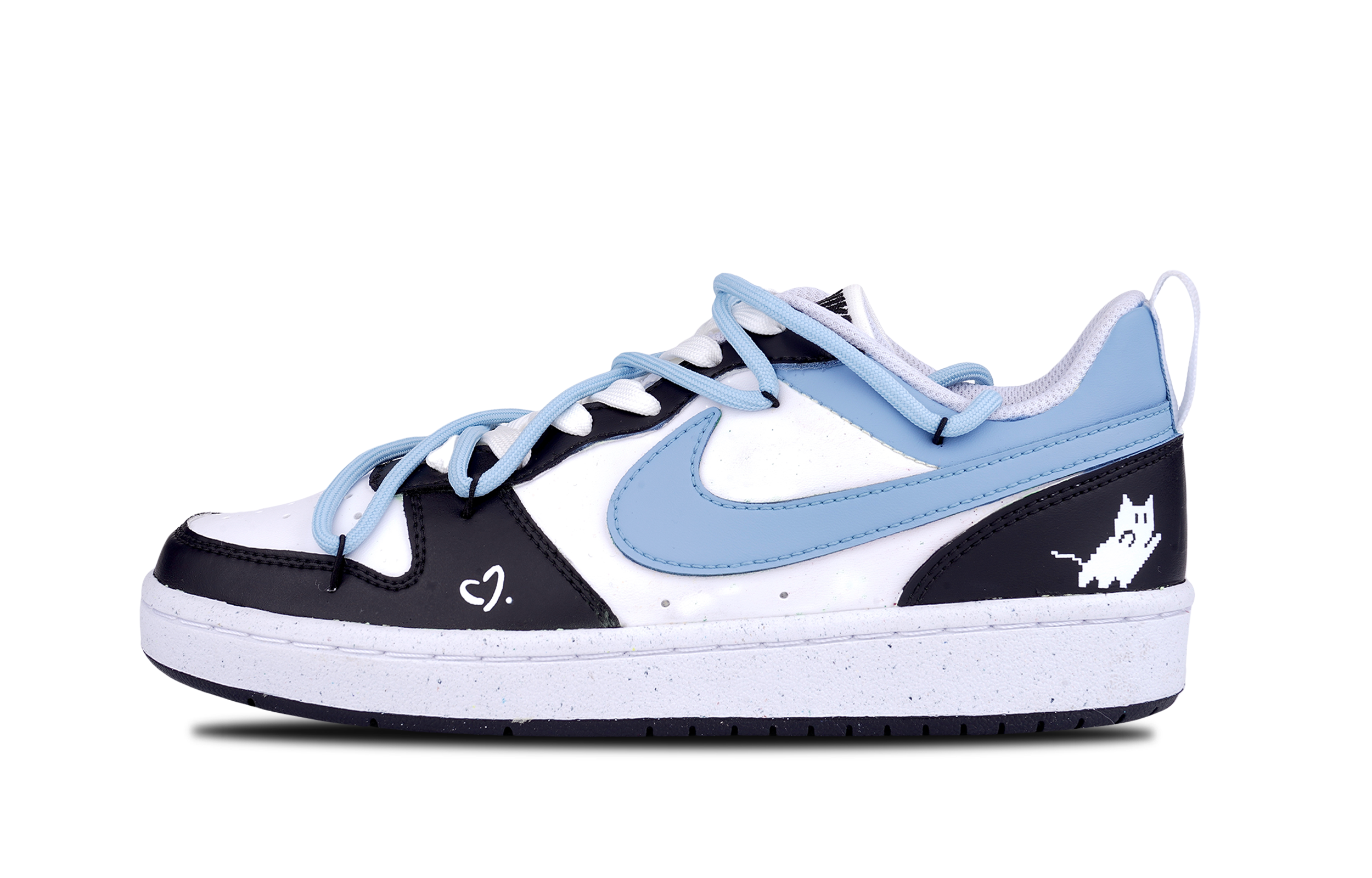 Buy [Zapatillas Personalizadas] Nike Court Borough Low 'Pixel Cat' DV5456-104-454000