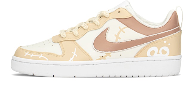 【訂製球鞋】Nike Court Borough FZBB 可愛 頑皮鼠 低筒 板鞋 GS 橙粉 Buy 【訂製球鞋】Nike Court Borough FZBB 可愛 頑皮鼠 低筒 板鞋 GS 橙粉