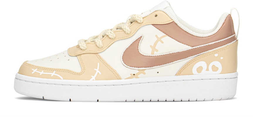 【訂製球鞋】Nike Court Borough FZBB 可愛 頑皮鼠 低筒 板鞋 GS 橙粉 Buy 【訂製球鞋】Nike Court Borough FZBB 可愛 頑皮鼠 低筒 板鞋 GS 橙粉