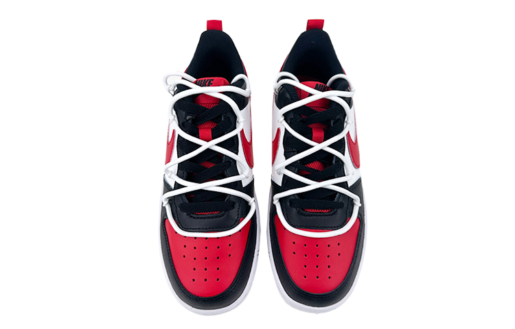 Shop Zapatillas Nike Court Borough Low 'Dibujos Póker Negro Rojo' BQ5448-007(Team47-女款court扑克)
