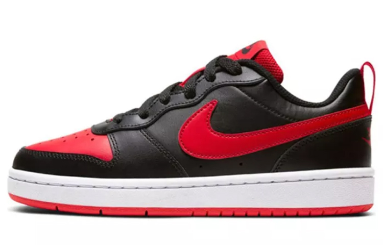 Sizing Zapatillas Nike Court Borough Low 'Dibujos Póker Negro Rojo' BQ5448-007(Team47-女款court扑克)
