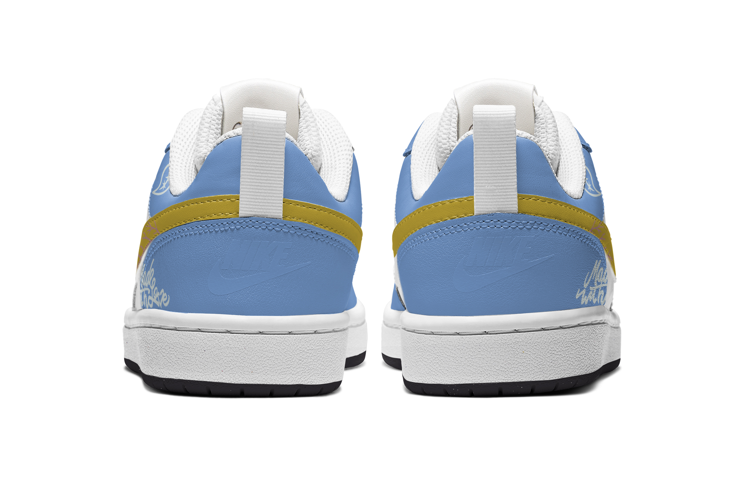 Purchase [Nike Kasut] Nike Court Borough Low 'Powerpuff Girls Bubbles Biru Kuning' DV5456-108(TeamA-现爱情造泡泡腰果)