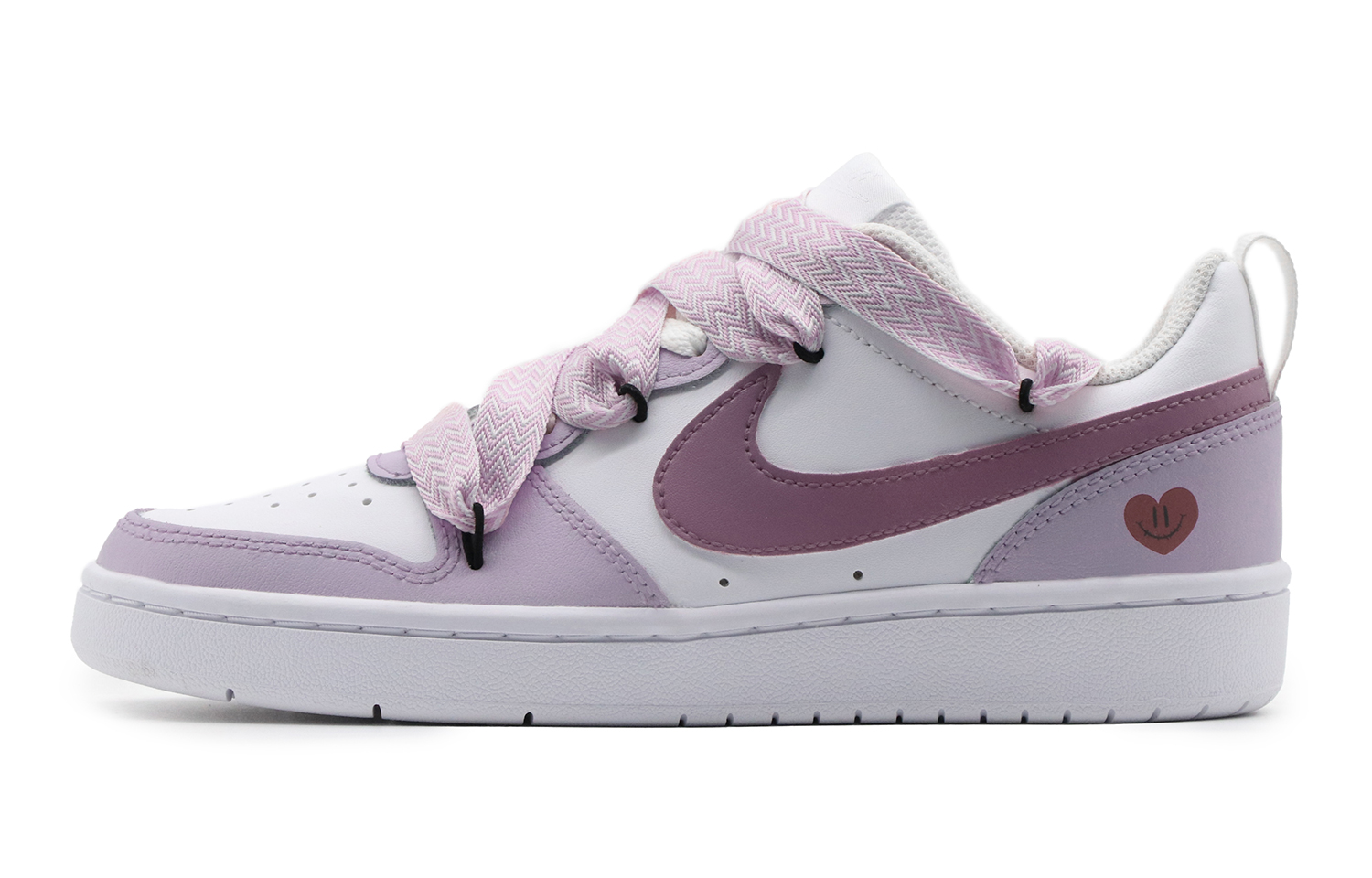 Order Zapatillas Nike Court Borough Low 'Morado Frambuesa-Blanco' BQ5448-100(Team57-女款树莓)