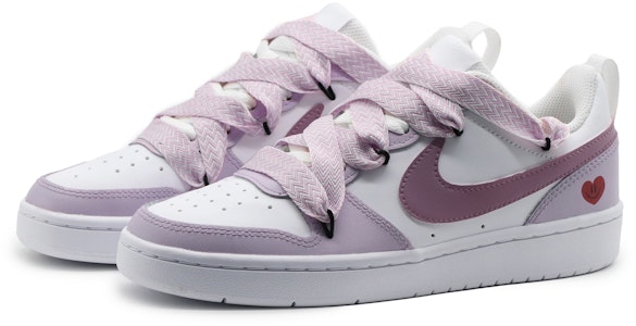 【カスタムシューズ】ナイキ コートボロウ ロー『ラズベリーパープル-ホワイト』 BQ5448-100(Team57-女款树莓) Shop 【カスタムシューズ】ナイキ コートボロウ ロー『ラズベリーパープル-ホワイト』 BQ5448-100(Team57-女款树莓)