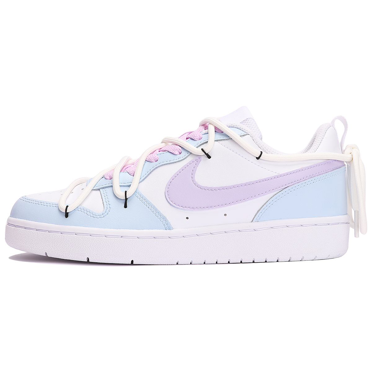 [Custom Shoes] Nike Court Borough Low 'Romantic Blue-Purple'