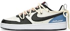 Buy 【訂製球鞋】 Nike Court Borough FZBB 減齡主題 浪漫深空壹 低筒 板鞋 GS 黑藍