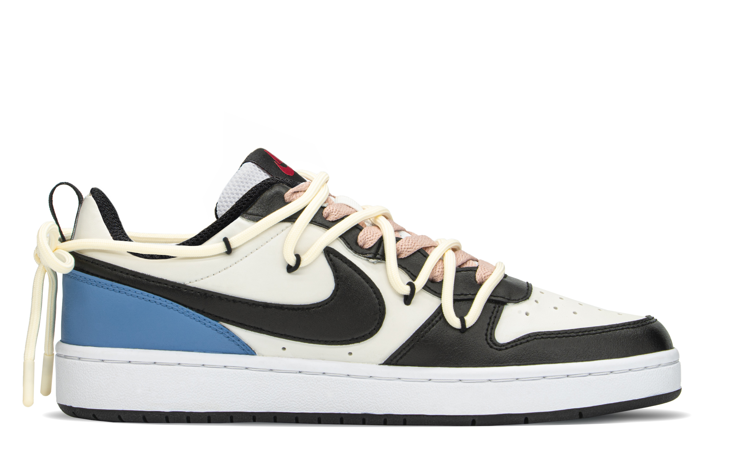 Order [Sepatu Kustom] Nike Court Borough Low 'Romantic Deep Space' BQ5448-110(TeamA-浪漫深空)