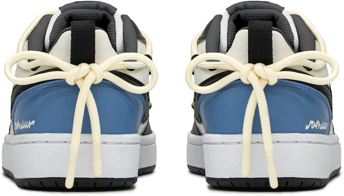 【定制球鞋】Nike Court Borough FZBB 減齡禮盒 浪漫深空壹 防滑耐磨 低幫 板鞋 GS 黑藍 Shop 【定制球鞋】Nike Court Borough FZBB 減齡禮盒 浪漫深空壹 防滑耐磨 低幫 板鞋 GS 黑藍