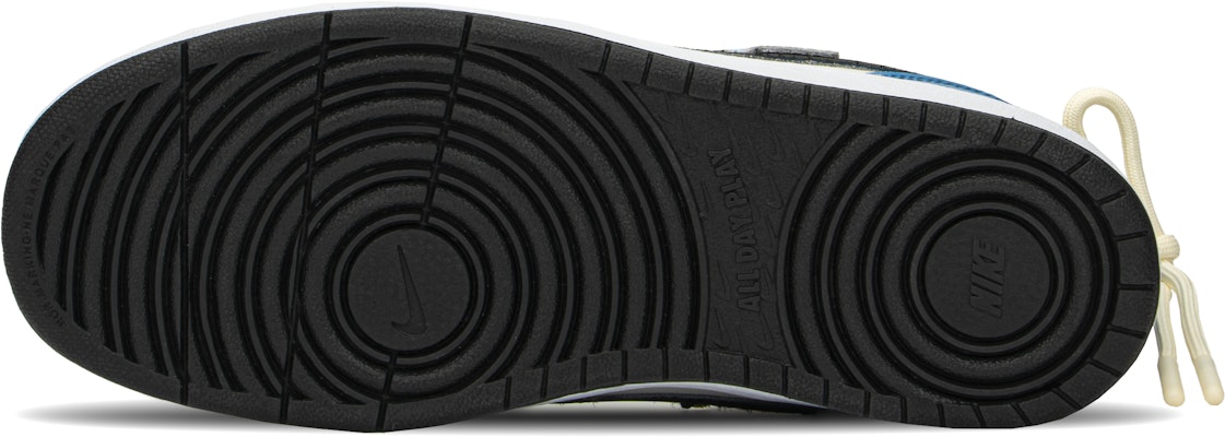 【定制球鞋】Nike Court Borough FZBB 減齡禮盒 浪漫深空壹 防滑耐磨 低幫 板鞋 GS 黑藍 Purchase 【定制球鞋】Nike Court Borough FZBB 減齡禮盒 浪漫深空壹 防滑耐磨 低幫 板鞋 GS 黑藍