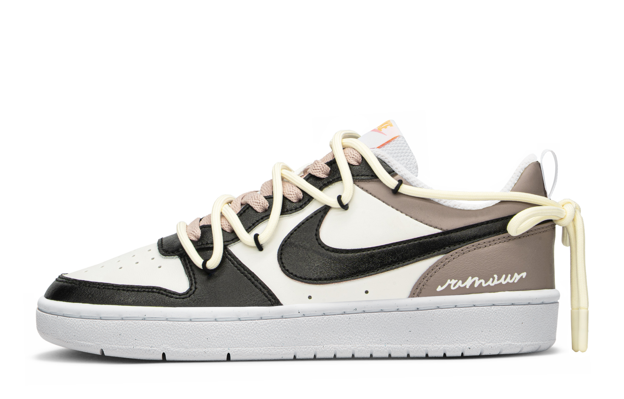 Buy [Sepatu Kustom] Nike Court Borough Low 'Romantic Mocha' BQ5448-124(TeamA-浪漫摩卡S-BOX)