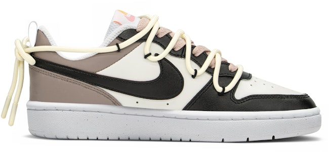 「定制球鞋」Nike Court Borough FZBB 減齡主題 浪漫摩卡壹 低幫 板鞋 GS 棕米 Order 「定制球鞋」Nike Court Borough FZBB 減齡主題 浪漫摩卡壹 低幫 板鞋 GS 棕米