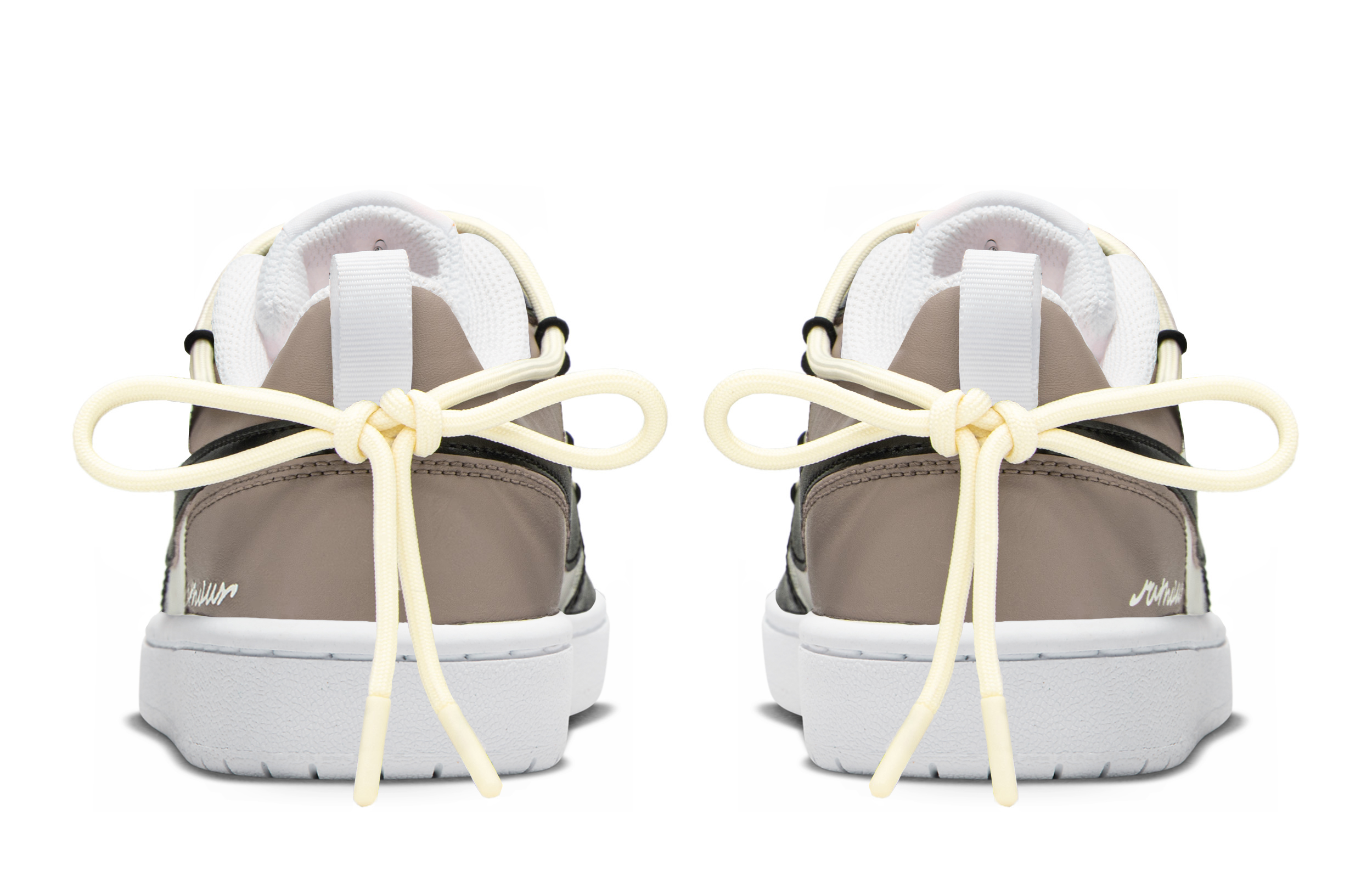 Shop [Sepatu Kustom] Nike Court Borough Low 'Romantic Mocha' BQ5448-124(TeamA-浪漫摩卡S-BOX)