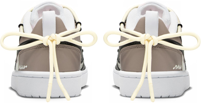 【定制球鞋】Nike Court Borough FZBB 減齡禮盒 浪漫摩卡壹 防滑耐磨 低幫 板鞋 GS 棕米 Shop 【定制球鞋】Nike Court Borough FZBB 減齡禮盒 浪漫摩卡壹 防滑耐磨 低幫 板鞋 GS 棕米