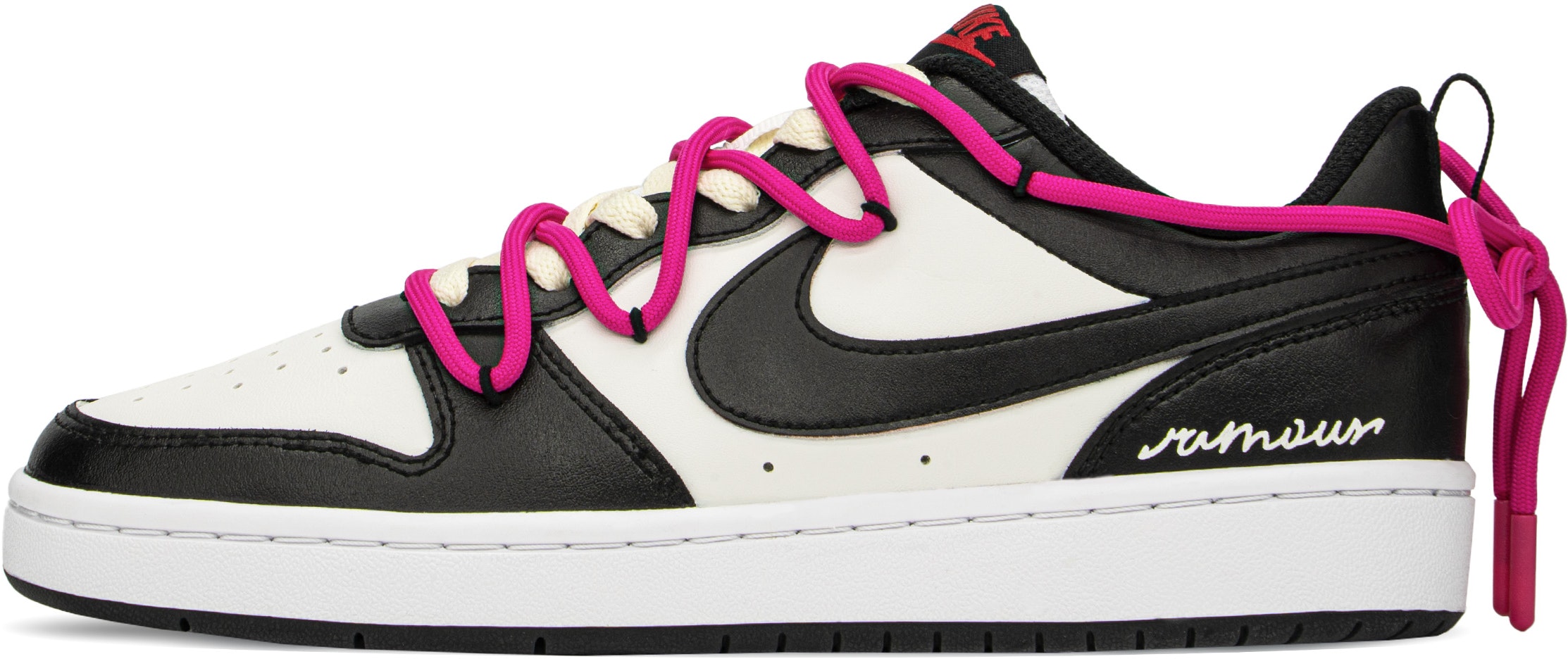 custom-shoes-nike-court-borough-low-romantic-panda-bq-5448-110-team-a