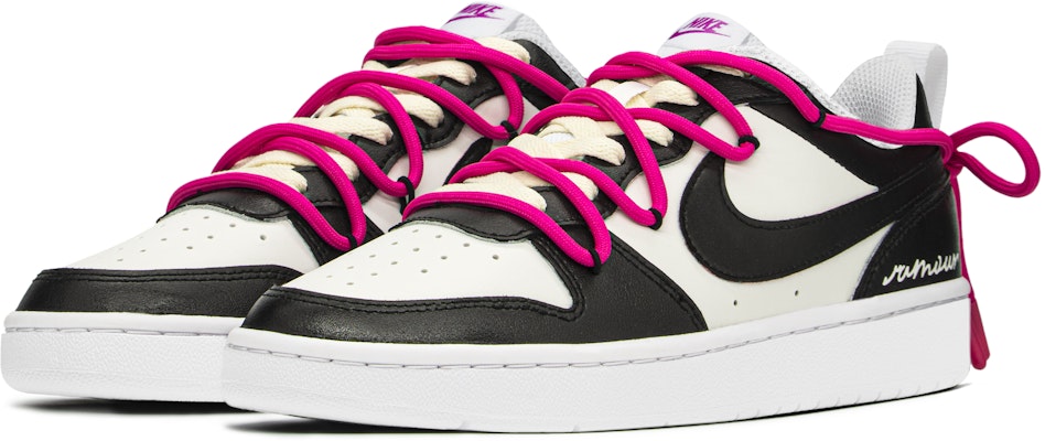 ナイキ コートボロー ロー 「ロマンティックパンダ」カスタムシューズ DQ5979-100(TeamA-浪漫熊猫) Lookbook ナイキ コートボロー ロー 「ロマンティックパンダ」カスタムシューズ DQ5979-100(TeamA-浪漫熊猫)