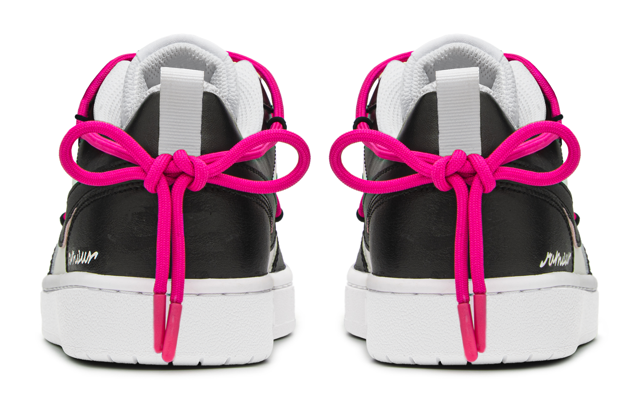 Shop [Sepatu Custom] Nike Court Borough Low 'Romantic Panda' DQ5979-100(TeamA-浪漫熊猫)