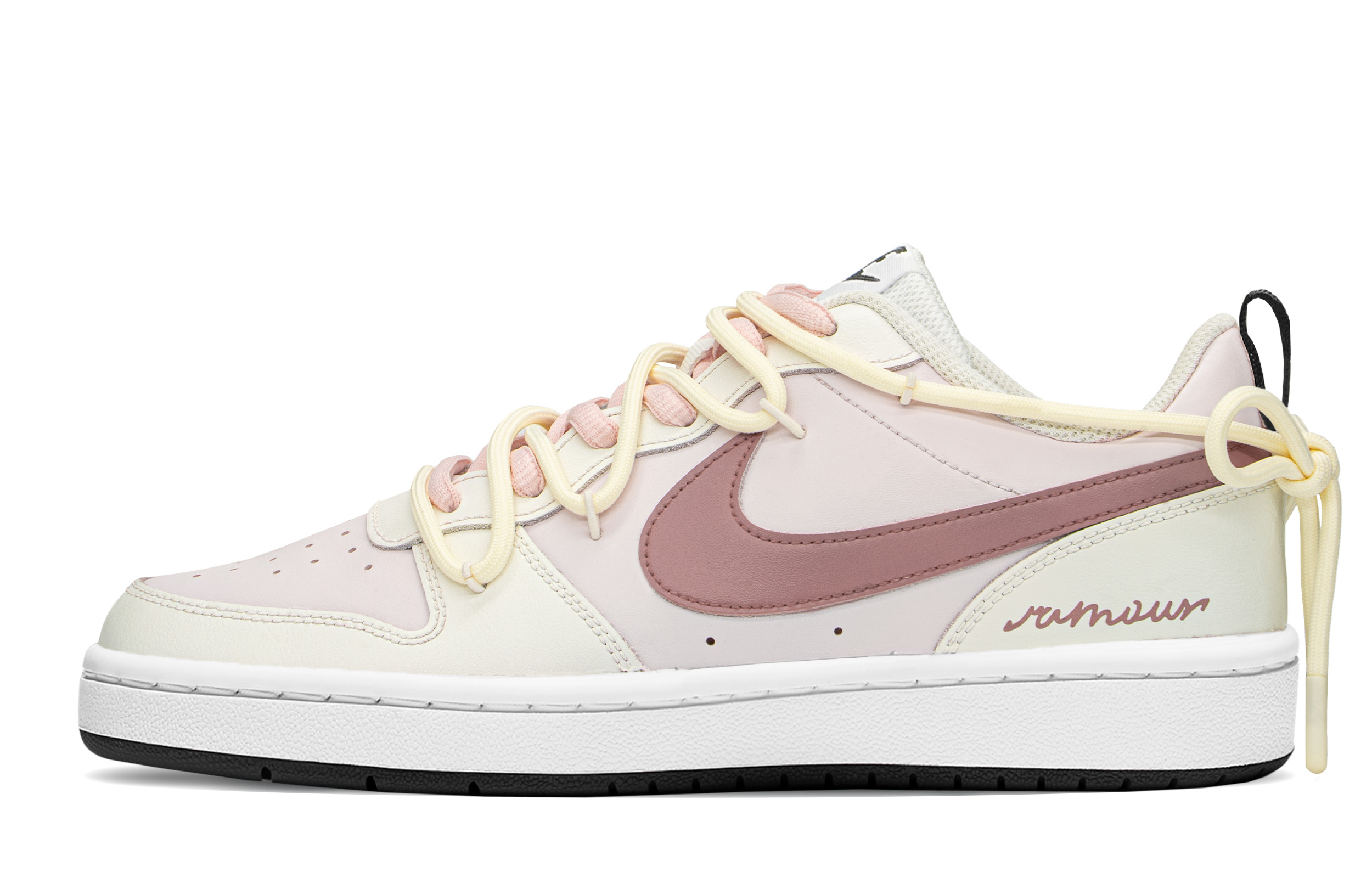 [Custom Shoes] Nike Court Borough Low 'Romantic Summer Pink'