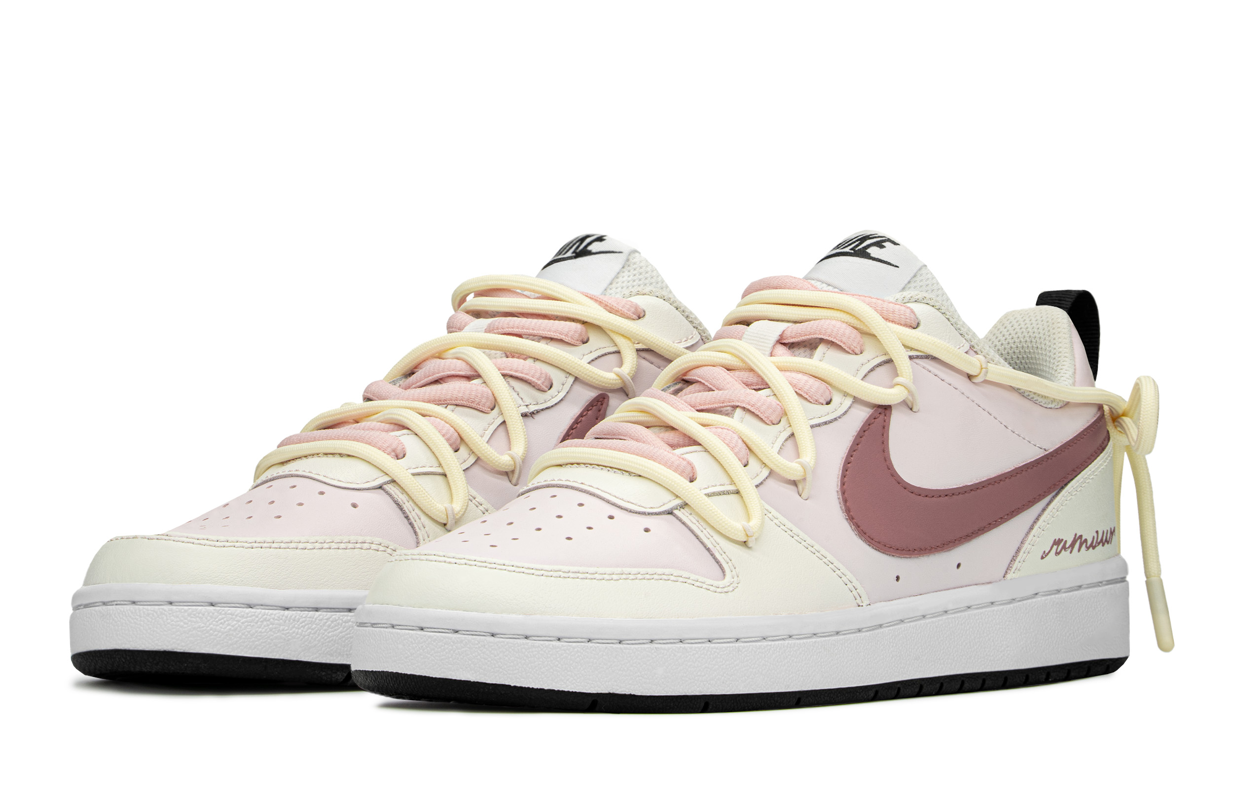 [Custom Shoes] Nike Court Borough Low 'Romantic Summer Pink' 圖 3