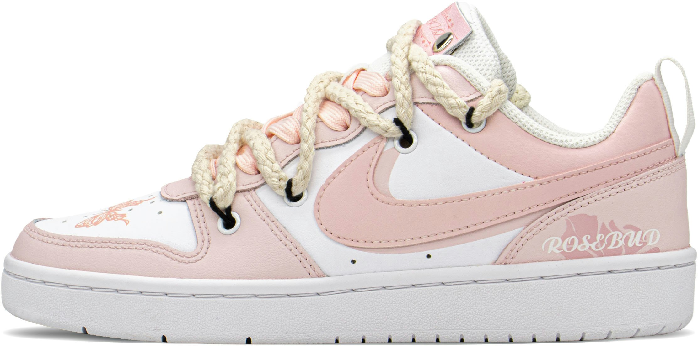 custom-shoes-nike-court-borough-low-rose-pink