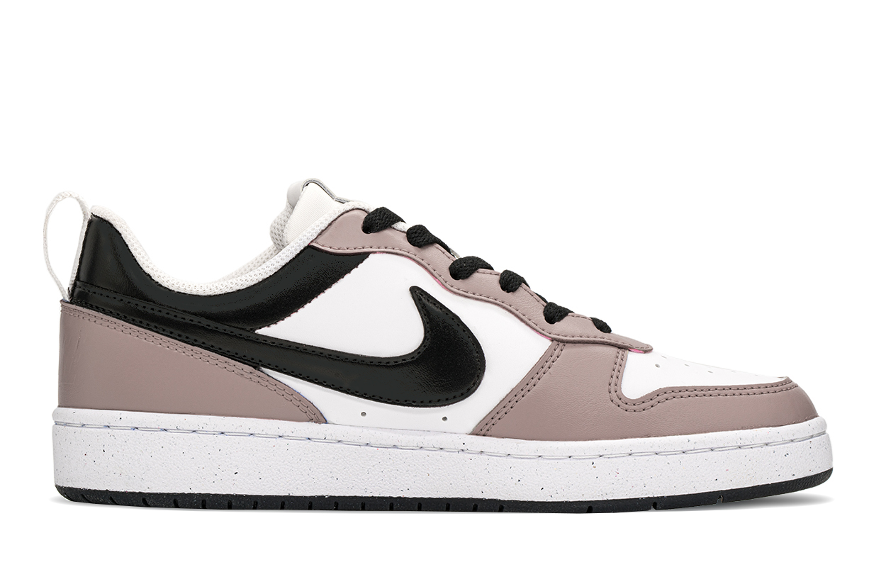 Lookbook [Zapatillas Personalizadas] Nike Court Borough Low 'Rosa Rosado Paisley' DV5456-108(TeamA-现爱情造粉黑腰果)