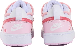 【客製球鞋】Nike Court Borough 高街 Vibe風 櫻花粉 禮盒 英文 低筒 板鞋 GS 粉白 Purchase 【客製球鞋】Nike Court Borough 高街 Vibe風 櫻花粉 禮盒 英文 低筒 板鞋 GS 粉白