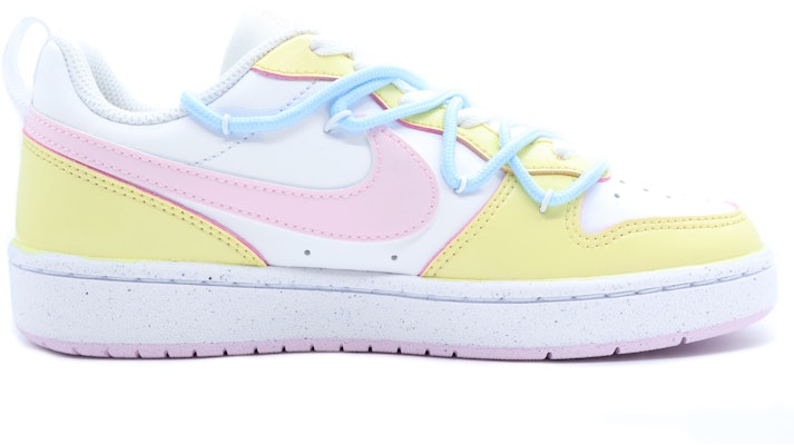 【訂製球鞋】 Nike Court Borough 海鹽起司 解構 多巴胺 英文字母 塗鴉 禮盒 潑墨 潮流舒適 休閒百搭 低筒 板鞋 GS 黃色 Shop 【訂製球鞋】 Nike Court Borough 海鹽起司 解構 多巴胺 英文字母 塗鴉 禮盒 潑墨 潮流舒適 休閒百搭 低筒 板鞋 GS 黃色