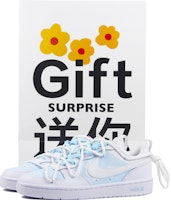 【定製球鞋】 Nike Court Borough 海鹽冰牛奶 夏日清新風 潑墨飛濺 解構 低筒 板鞋 GS 白藍 Buy 【定製球鞋】 Nike Court Borough 海鹽冰牛奶 夏日清新風 潑墨飛濺 解構 低筒 板鞋 GS 白藍