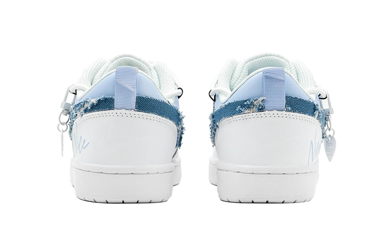 Purchase 【カスタムシューズ】ナイキ コートバラウ ロー 'シーソルトスイートハートデニムブルー-ホワイト' BQ5448-100(TeamS-爱心牛仔蓝S-BOX)
