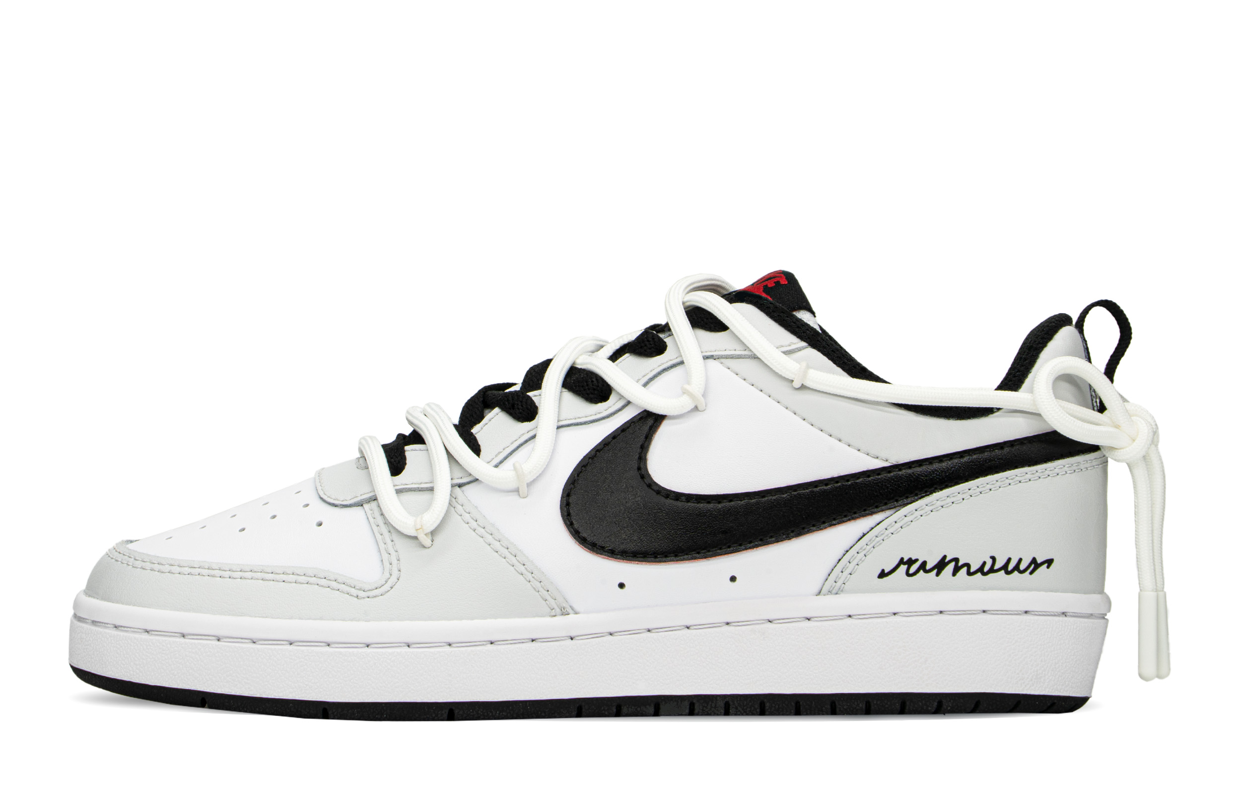 [Custom Shoes] Nike Court Borough Low 'Shadow Grey'