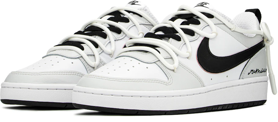 【訂製球鞋】Nike Court Borough FZBB 減齡禮盒 浪漫簡約 低筒 板鞋 GS 影子灰 Shop 【訂製球鞋】Nike Court Borough FZBB 減齡禮盒 浪漫簡約 低筒 板鞋 GS 影子灰