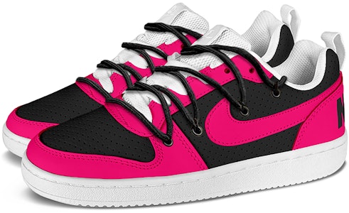 【カスタムシューズ】ナイキ コートバーロウ ロウ '渋谷ギャル ピンク・ブラック' AV3171-100(TeamY-女款千禧Y2K荧光粉黑) Shop 【カスタムシューズ】ナイキ コートバーロウ ロウ '渋谷ギャル ピンク・ブラック' AV3171-100(TeamY-女款千禧Y2K荧光粉黑)