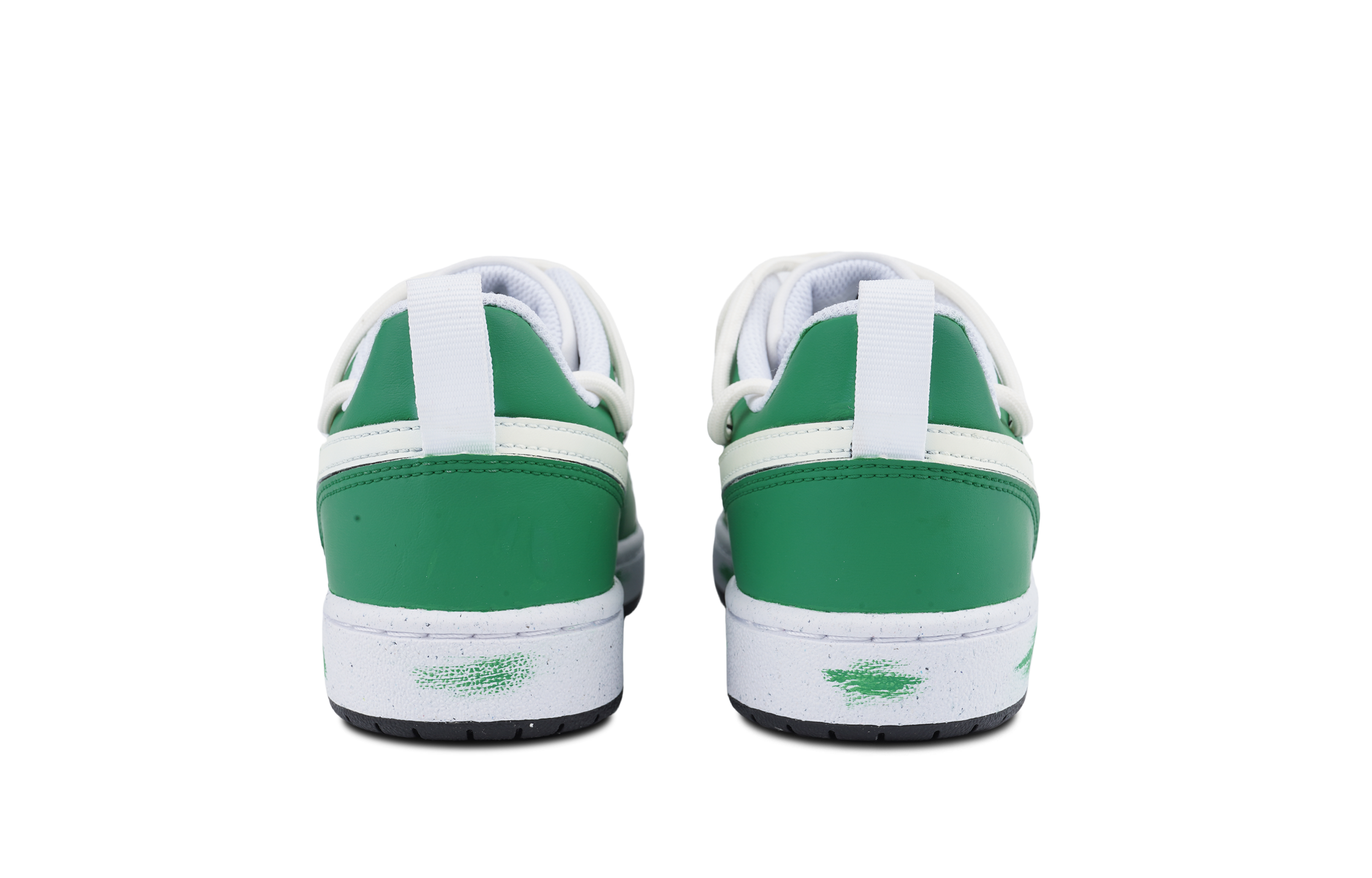 Shop 나이키 코트 보로우 로우 '사일런트 포레스트 그린 로즈' (커스텀) DV5456-104(Team86-圣诞绿茵玫瑰)