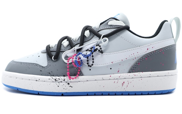 나이키 코트 버로우 로우 '스펙클 그레이 블루' (커스텀 슈즈) DV5456-019(Team155-LDL) Lookbook 나이키 코트 버로우 로우 '스펙클 그레이 블루' (커스텀 슈즈) DV5456-019(Team155-LDL)