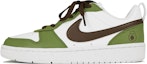 Buy 【客製球鞋】 Nike Court Borough 玖製 笨笨牛油果 軟萌 春天 抹茶 清新 低筒 板鞋 GS 綠棕色