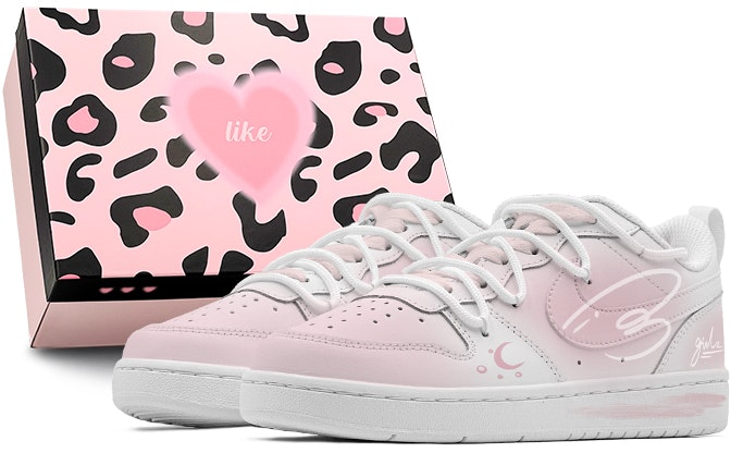 custom-shoes-nike-court-borough-low-spring-heartfelt-girl-pink-white