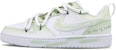 나이키 코트 버로우 로우 '봄날의 기억 화이트-그린' (커스텀 슈즈) BQ5448-100(Team51-女款春日记忆)