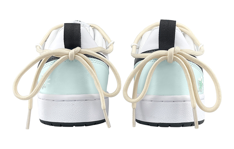 [Custom Shoes] Nike Court Borough Low 'Star Deconstructed Black White Green' 圖 5