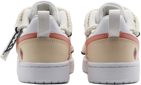 ナイキ コートボロー ロー「ストロベリーオレンジ-レッド」カスタムシューズ BQ5448-100(Team57-女款草莓) Purchase ナイキ コートボロー ロー「ストロベリーオレンジ-レッド」カスタムシューズ BQ5448-100(Team57-女款草莓)