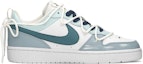 Order 【定製球鞋】Nike Court Borough FZBB 夏日禮盒 暢遊 高級小眾 低筒 滑板鞋 GS 藍白