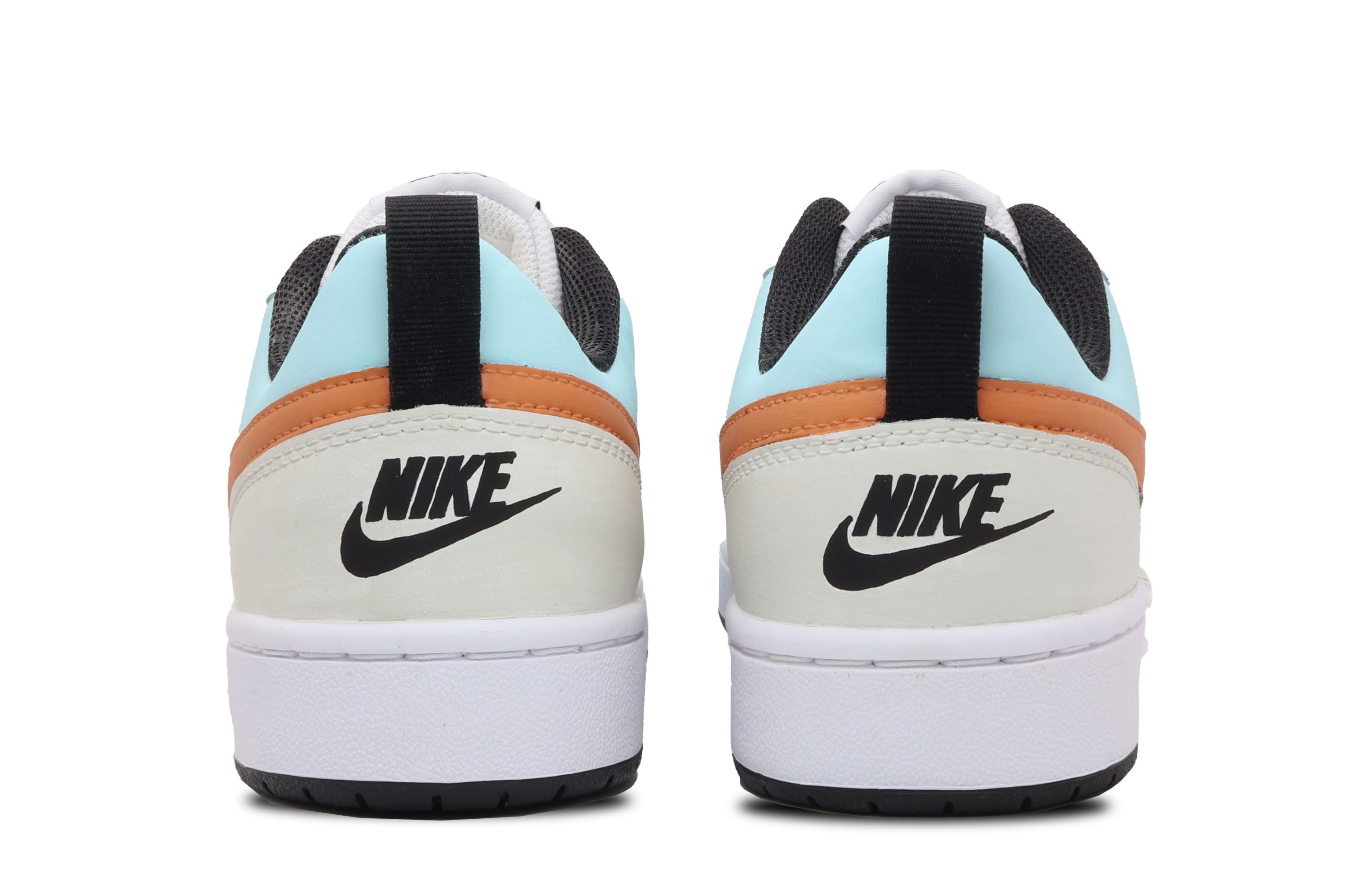 Shop 【定制球鞋】 Nike Court Borough 雲夏 夏日清爽 溫柔風 小眾高級 簡約 百搭 低幫 板鞋 GS 藍色