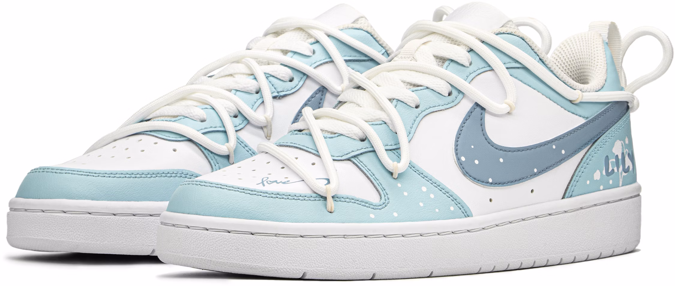 custom-shoes-nike-court-borough-low-summer-lily-of-the-valley-blue-white