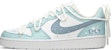 나이키 코트 보로우 로우 '여름 은방울꽃 블루-화이트' (커스텀) BQ5448-100(TeamA-现铃兰)