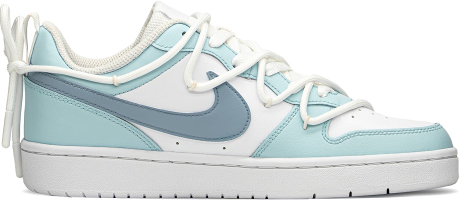 【客製化球鞋】Nike Court Borough FZBB 夏日禮盒 清新 鈴蘭 低筒 板鞋 GS 藍白 Lookbook 【客製化球鞋】Nike Court Borough FZBB 夏日禮盒 清新 鈴蘭 低筒 板鞋 GS 藍白