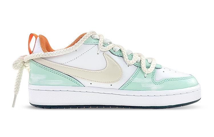 Order 나이키 코트 보로우 로우 "썸머 밀크티 코코넛" (or "여름 밀크티 코코넛") FN3687-181(Team76-GS夏日椰树黄绿)