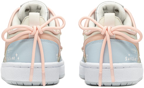 【客製化球鞋】Nike Court Borough FZBB 夏日主題 日落海岸 清新 低筒 板鞋 GS 藍粉 Shop 【客製化球鞋】Nike Court Borough FZBB 夏日主題 日落海岸 清新 低筒 板鞋 GS 藍粉