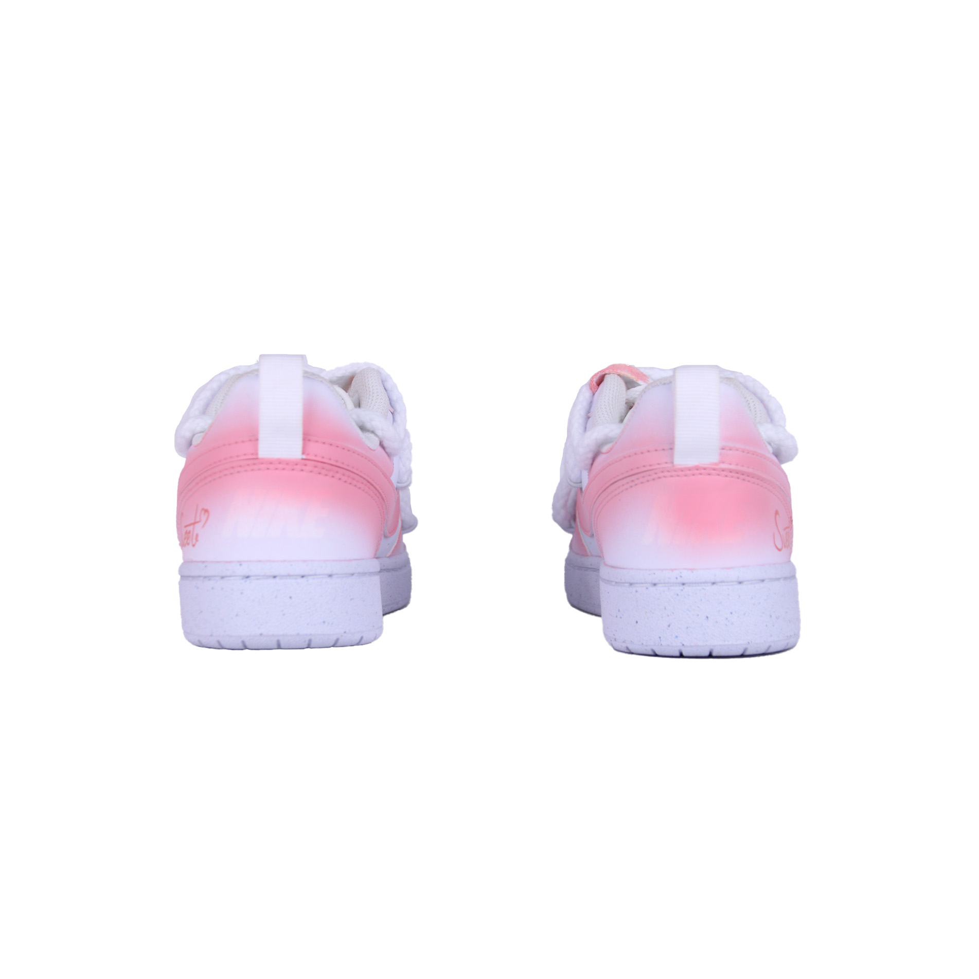 Purchase [定制鞋款] 耐克 Court Borough Low '甜美女孩 粉白' BQ5448-100(Team278-女款甜妹)